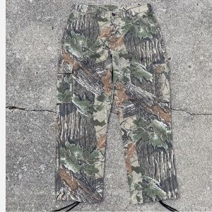 Vintage liberty real tree cargo pants - 34x32